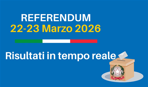 Referendum Costituzionale di Domenica 22 e Lunedì 23 Marzo 2026