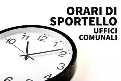 Orario Uffici Comunali